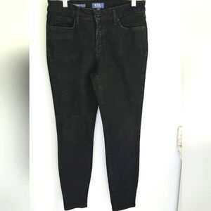NYDJ black skinny jeans